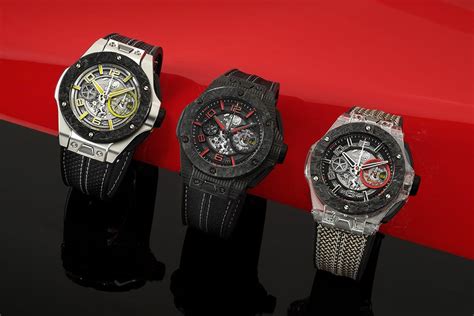 Hublot Introduces New Watches for Scuderia Ferrari's 90th 